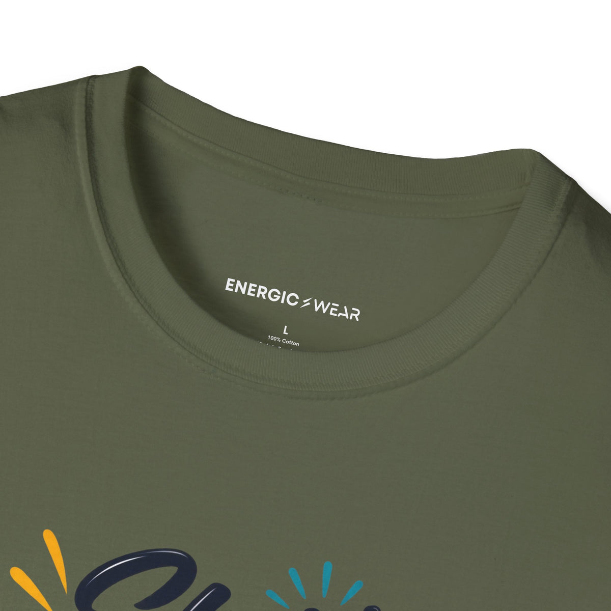 Graphic fitness T-shirt featuring the "She Measures Progress in Possibilities" design.