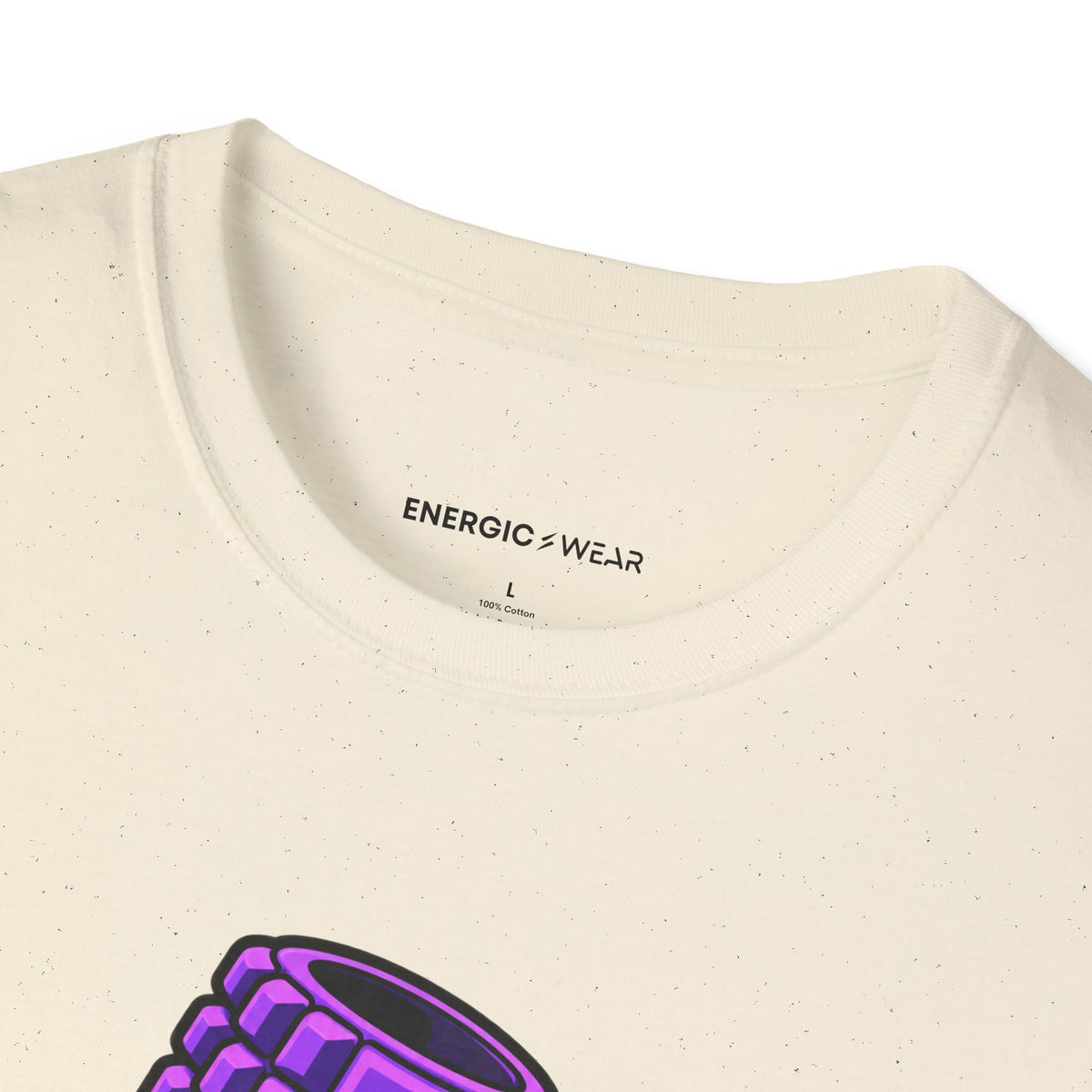 Graphic fitness T-shirt featuring the "The Foam Roller Knows My Secrets" design.