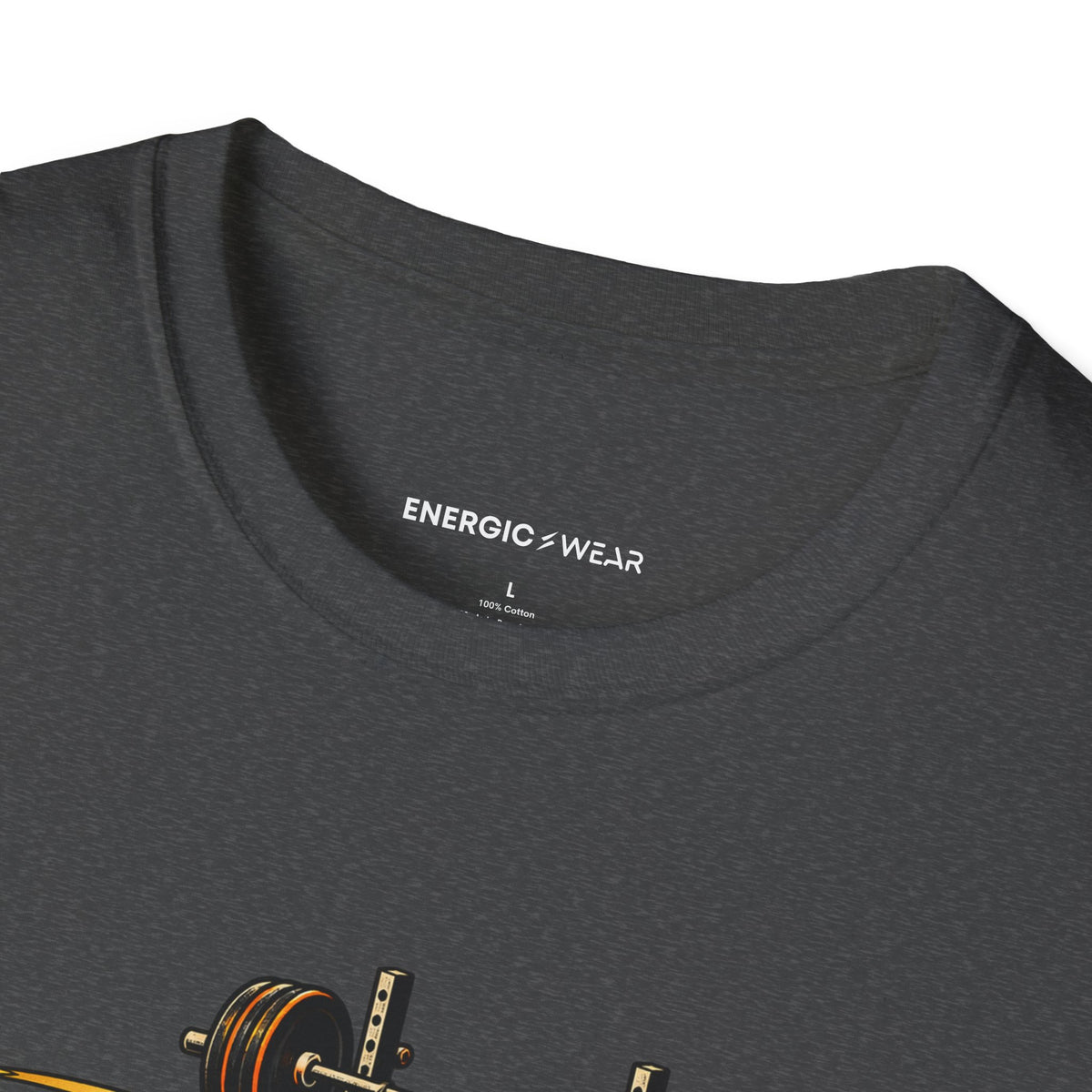 Graphic fitness T-shirt featuring the "My Training Partners Make Ambition Contagious" design.