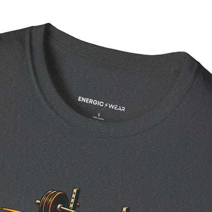 Graphic fitness T-shirt featuring the "My Training Partners Make Ambition Contagious" design.