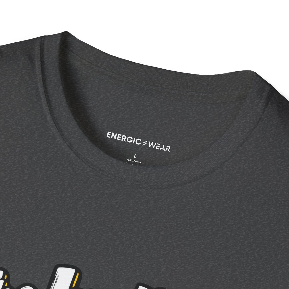 Graphic fitness T-shirt featuring the "The Incline Button Was a Bold Choice" design.