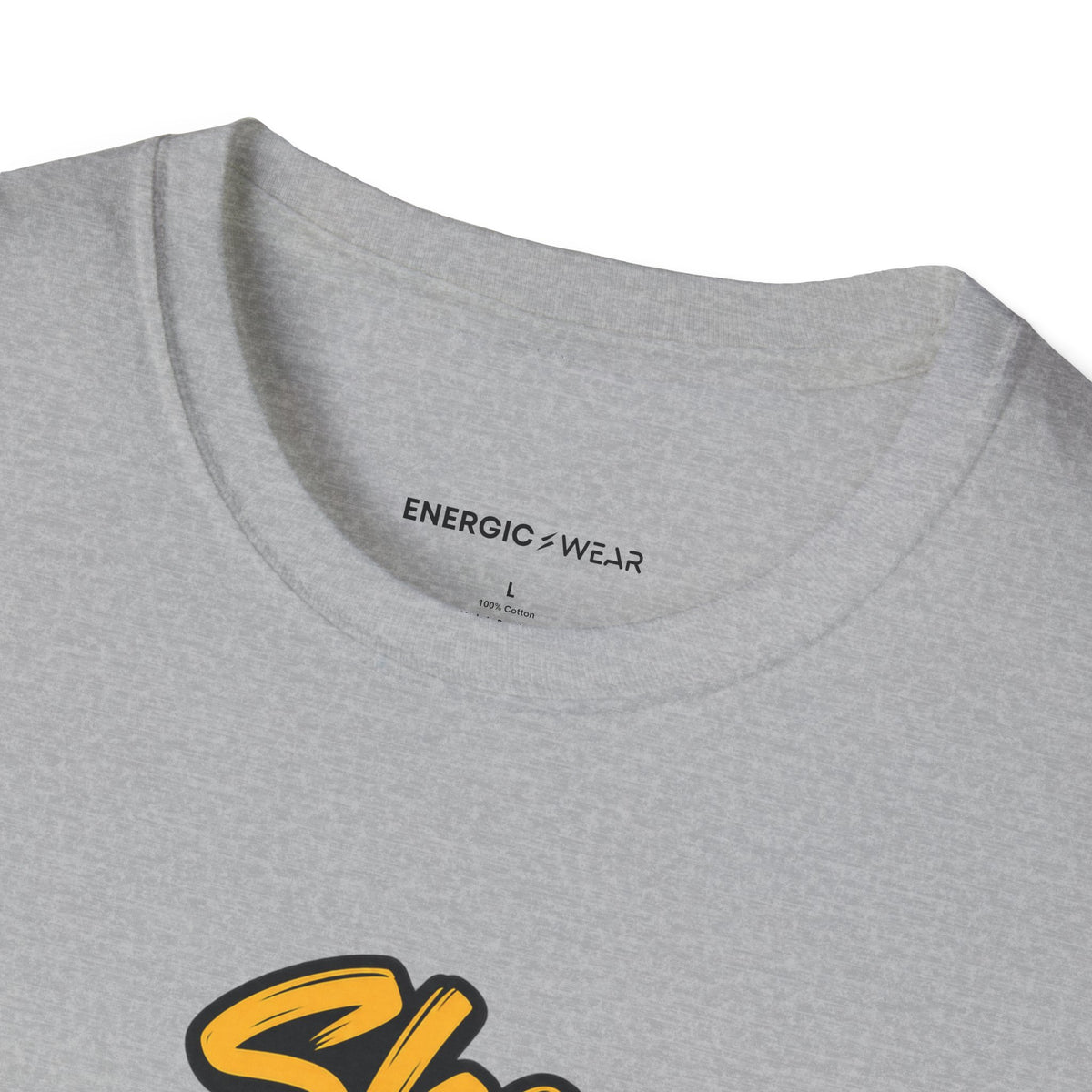 Graphic fitness T-shirt featuring the "She Belongs on the Platform" design.