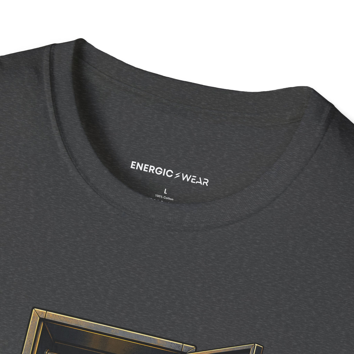 Graphic fitness T-shirt featuring the "God Hears the Quiet Gym Prayer" design.