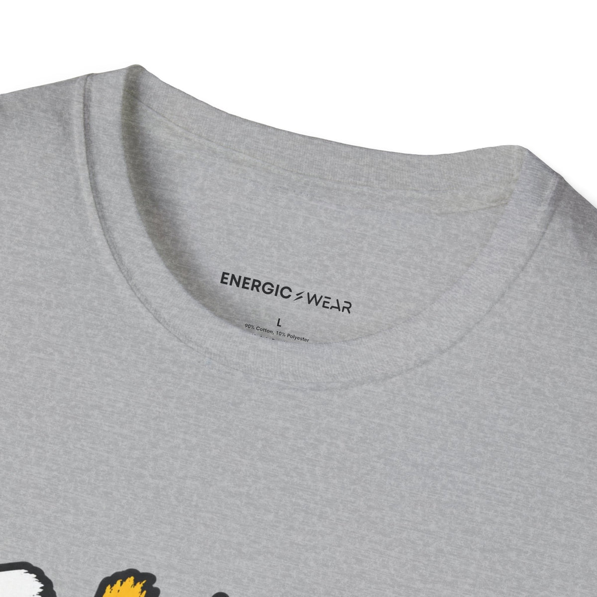 Graphic fitness T-shirt featuring the "I Lift More Than My Spirits" design.