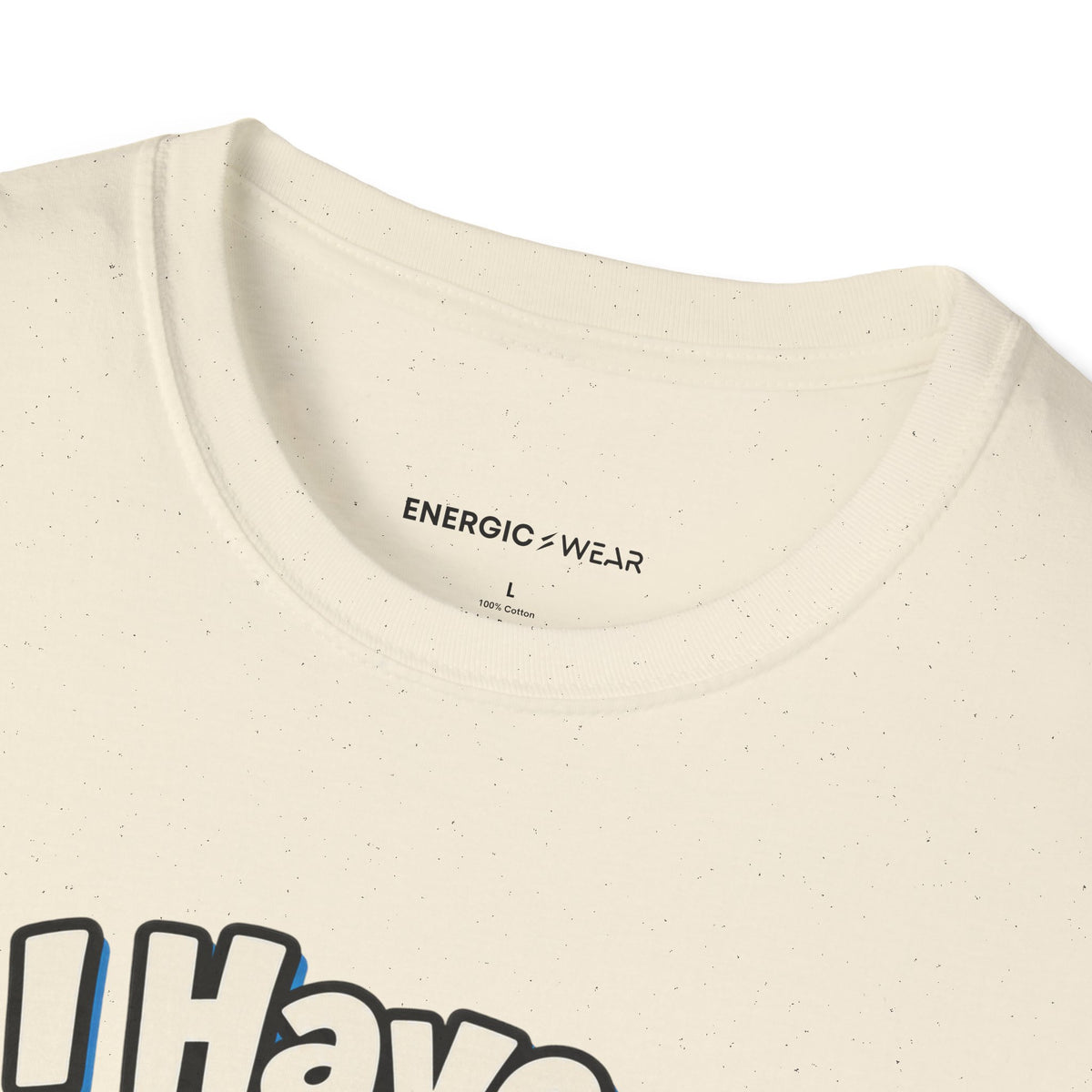 Graphic fitness T-shirt featuring the "I Have a Favorite Gym Floor Tile" design.