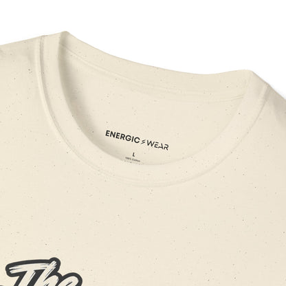 Graphic fitness T-shirt featuring the "The Second Half Is Still My Race" design.