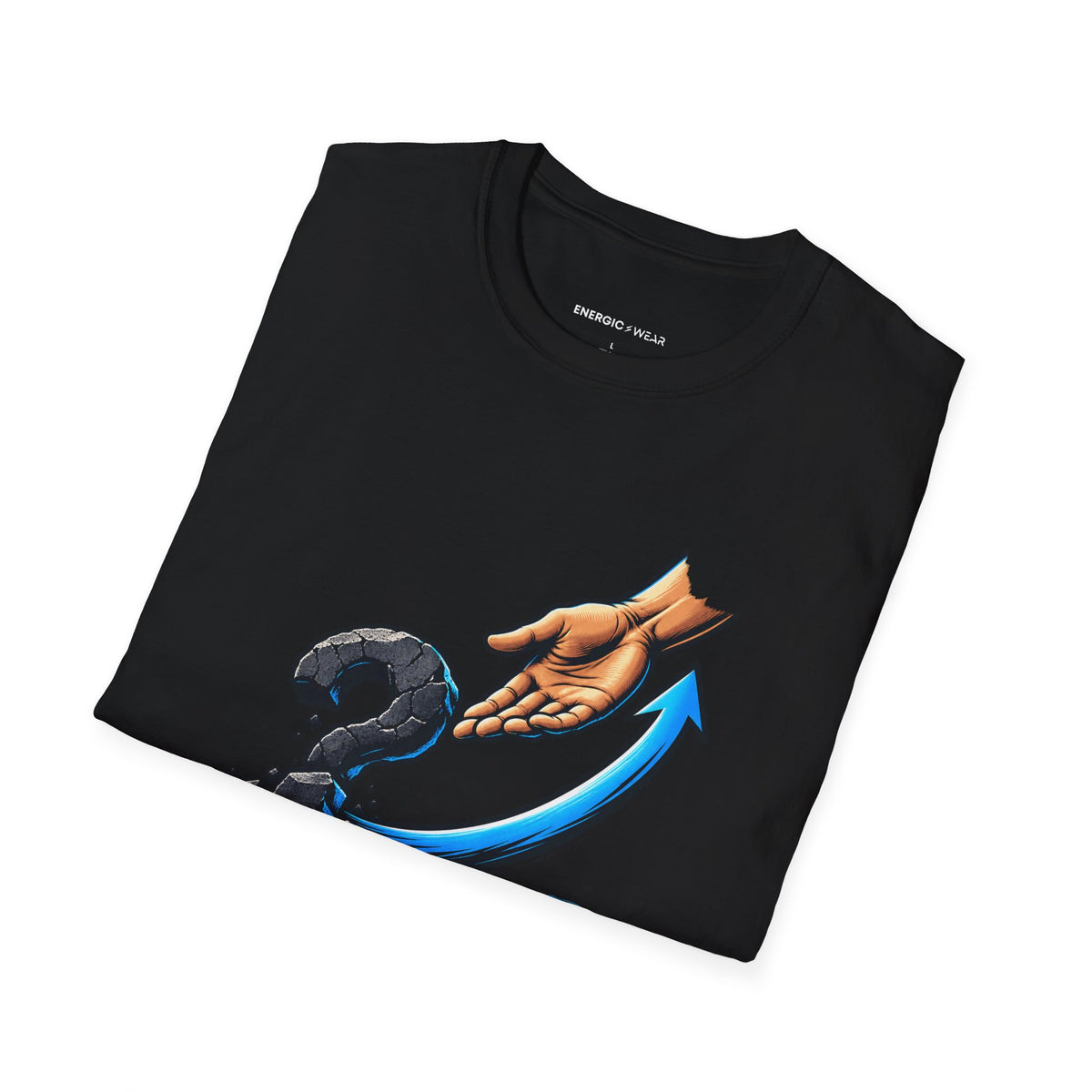 Graphic fitness T-shirt featuring the "The Bravest Rep Was Asking for Help" design.