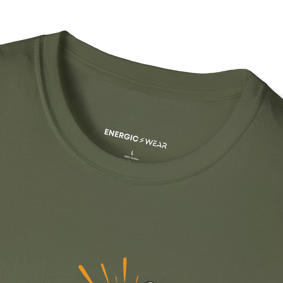Graphic fitness T-shirt featuring the "Her Strength Has Room for Kindness" design.