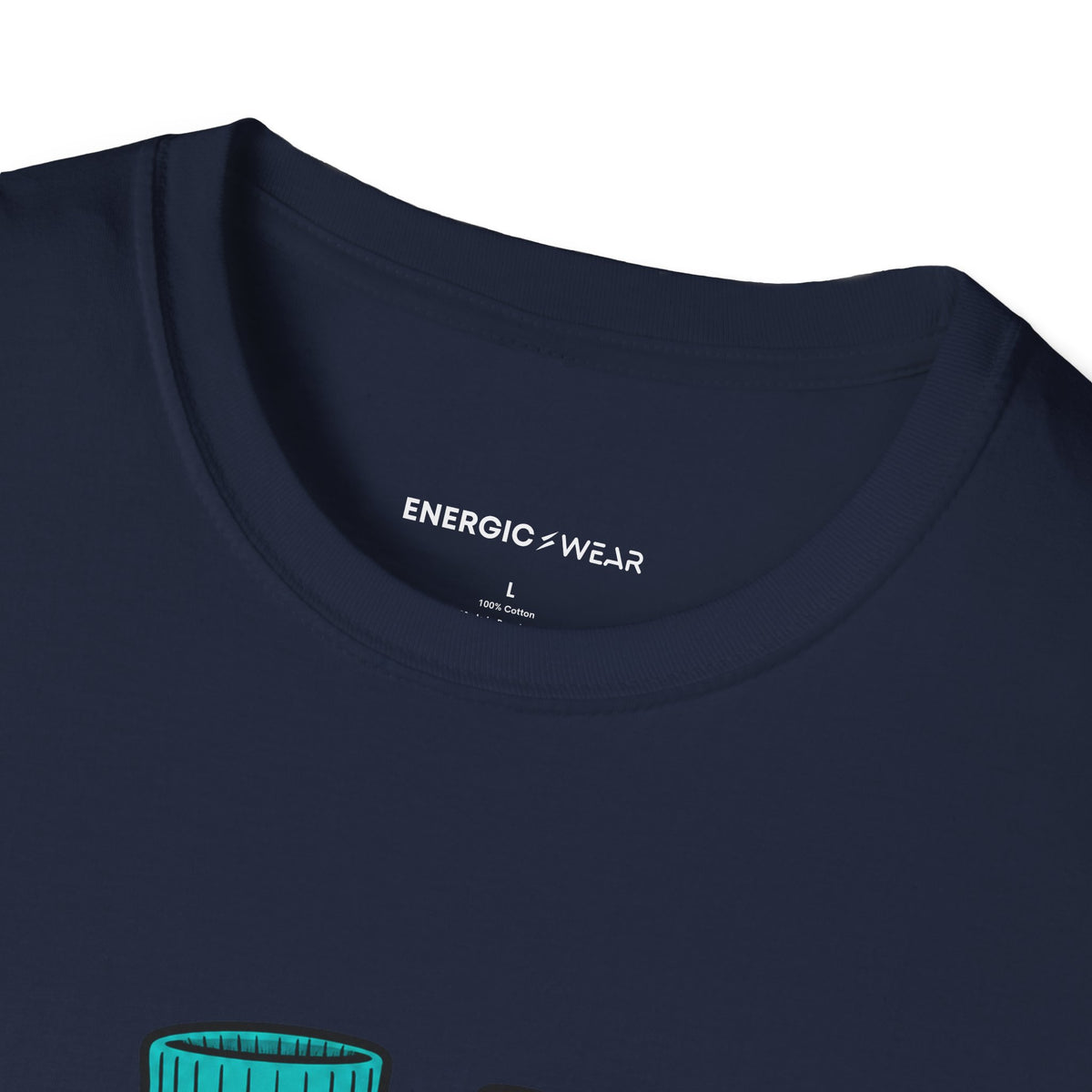 Graphic fitness T-shirt featuring the "My Socks Are the Loudest Part of My Workout" design.