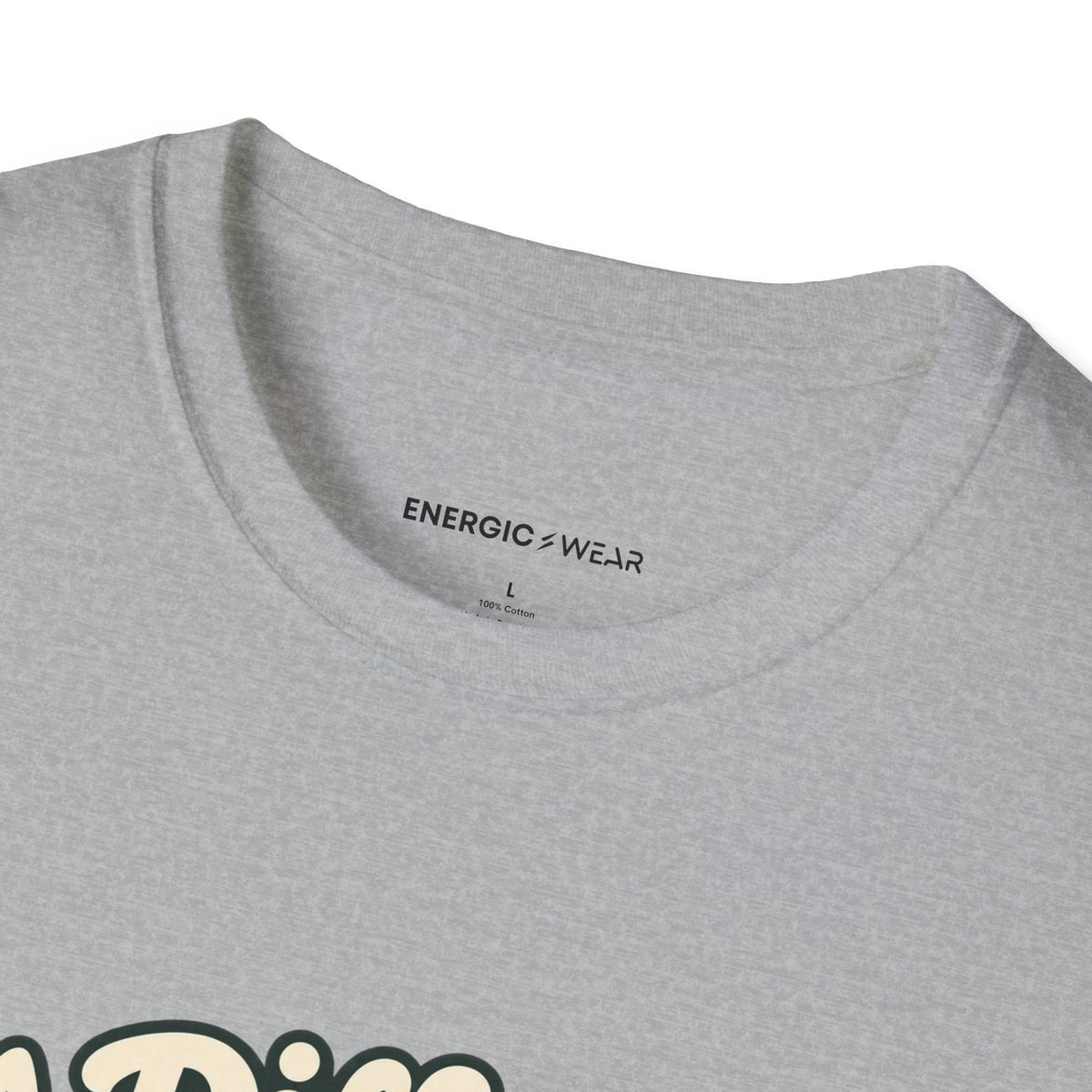 Graphic fitness T-shirt featuring the "A Different Route Can Refresh a Routine" design.