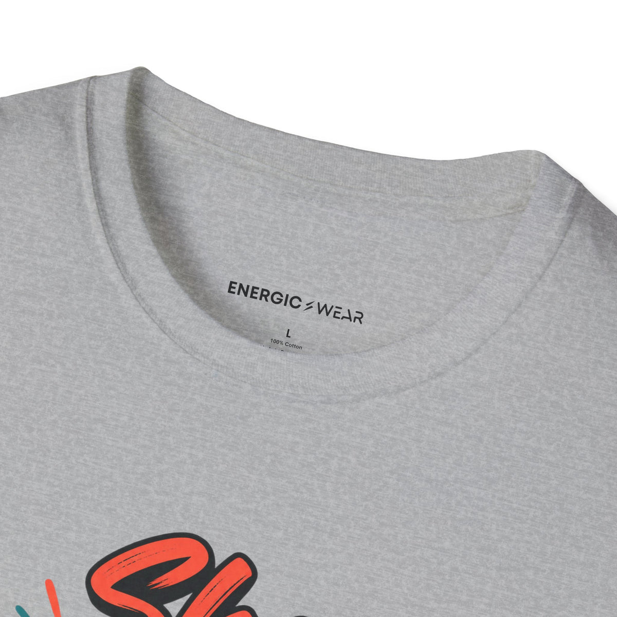 Graphic fitness T-shirt featuring the "She Writes Her Own Training Notes" design.