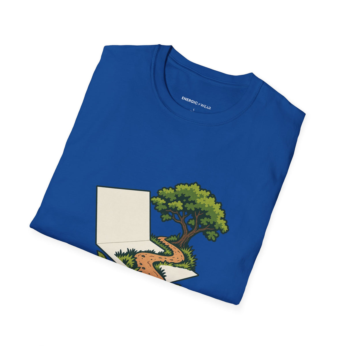 Graphic fitness T-shirt featuring the "I ve Got Plans With the Outside" design.