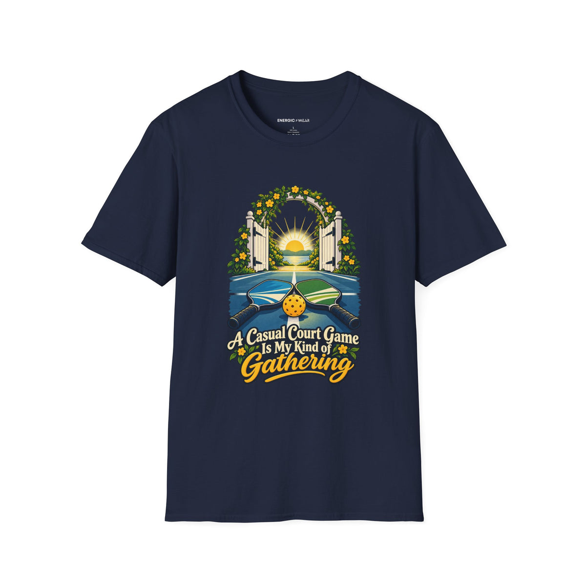 A Casual Court Game Is My Kind of Gathering T-Shirt