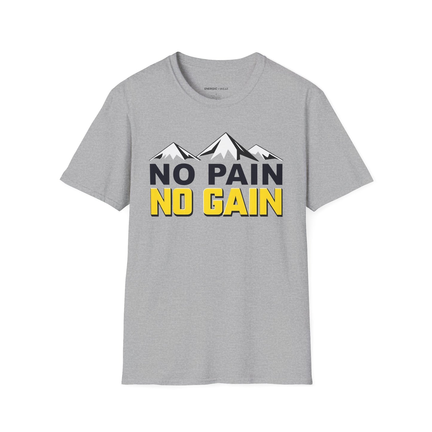 NO PAIN NO Gain! TShirt – Motivational Workout Tee