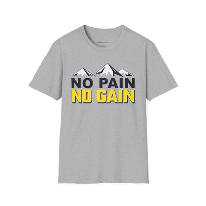 NO PAIN NO Gain! TShirt – Motivational Workout Tee