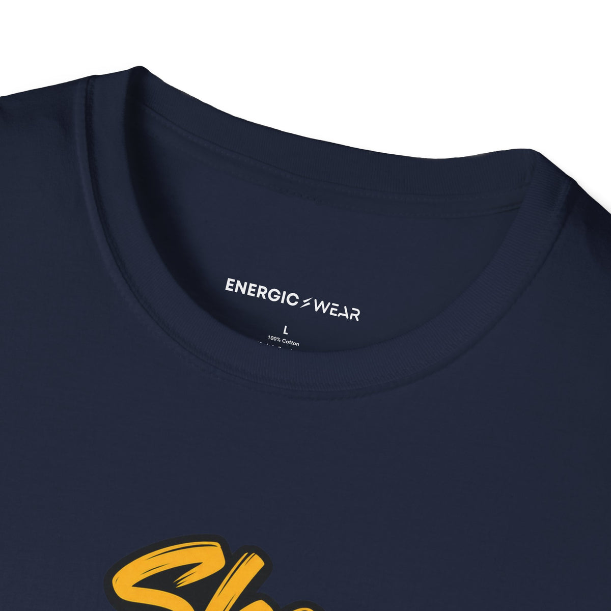 Graphic fitness T-shirt featuring the "She Belongs on the Platform" design.