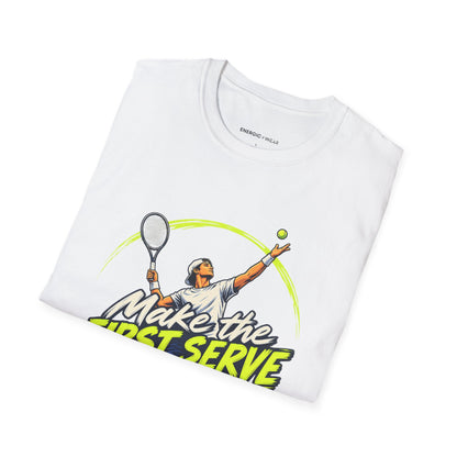 Make the First Serve Your Own T-Shirt