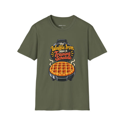 The Waffle Iron Has a Training Schedule T-Shirt
