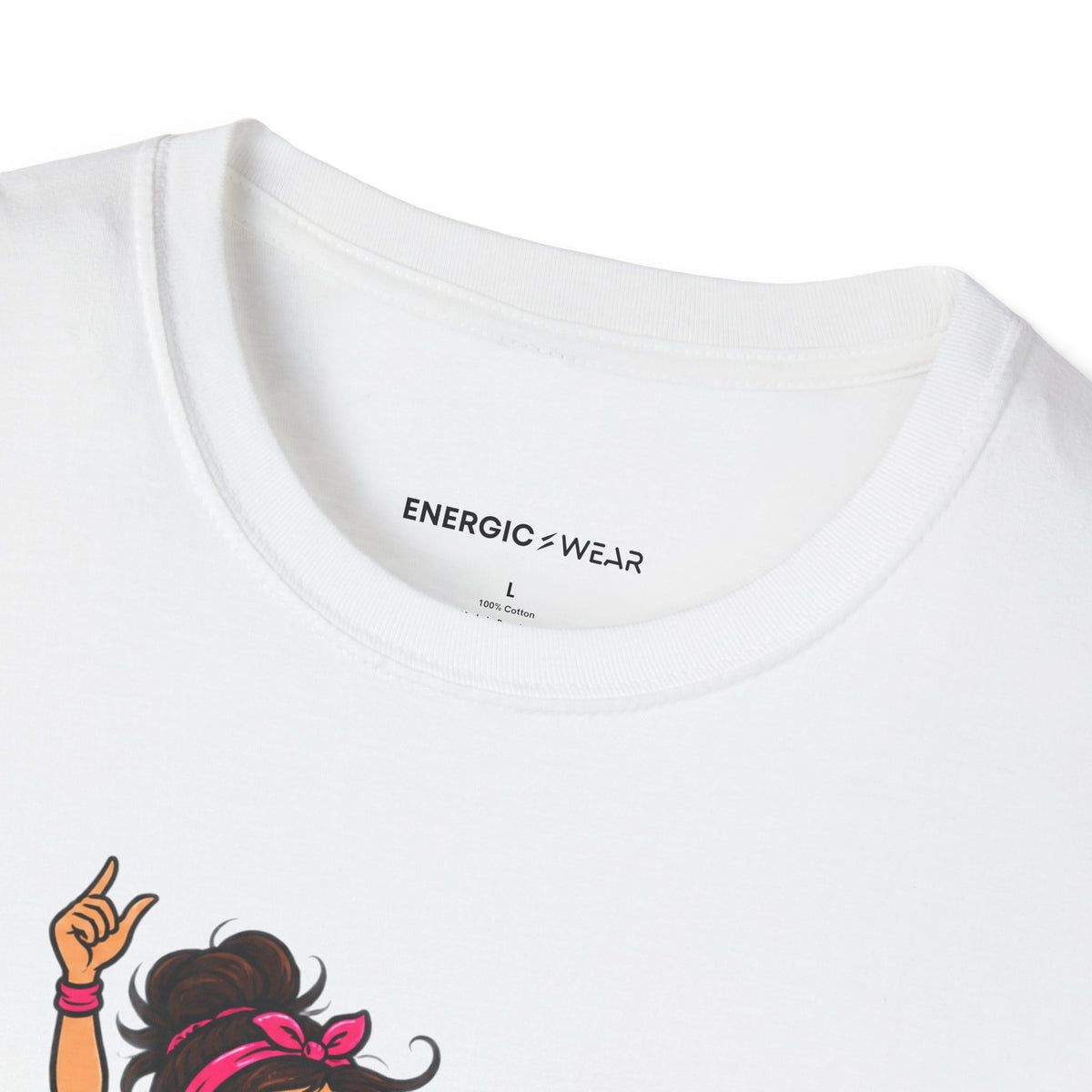 Graphic fitness T-shirt featuring the "Lost the Count, Kept the Groove" design.