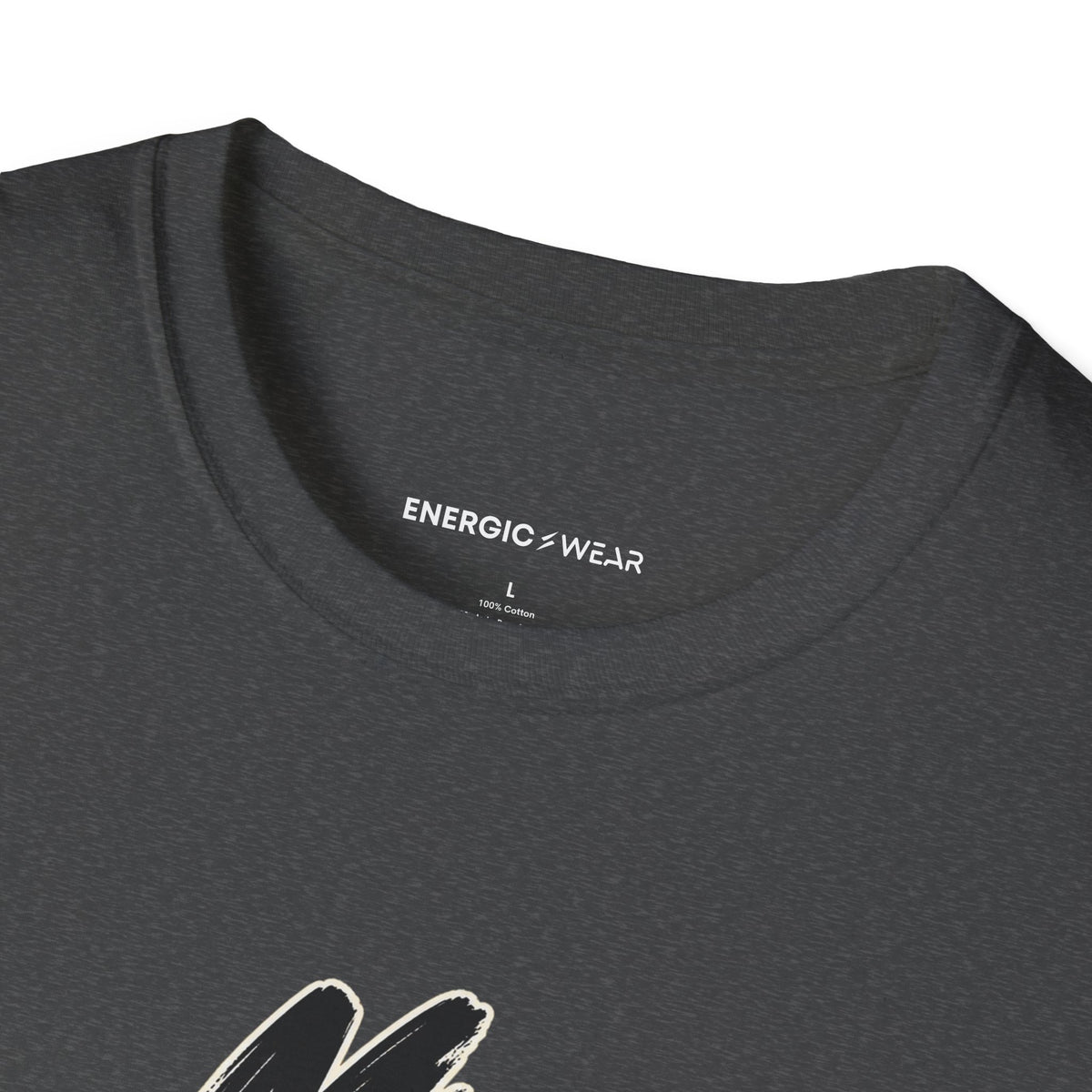 Graphic fitness T-shirt featuring the "My Hair Tie Means Business" design.