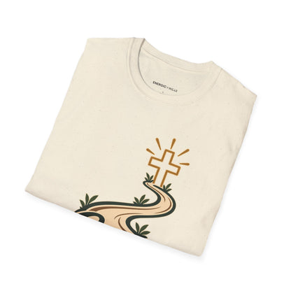 Graphic fitness T-shirt featuring the "Grace for the Learning Curve" design.