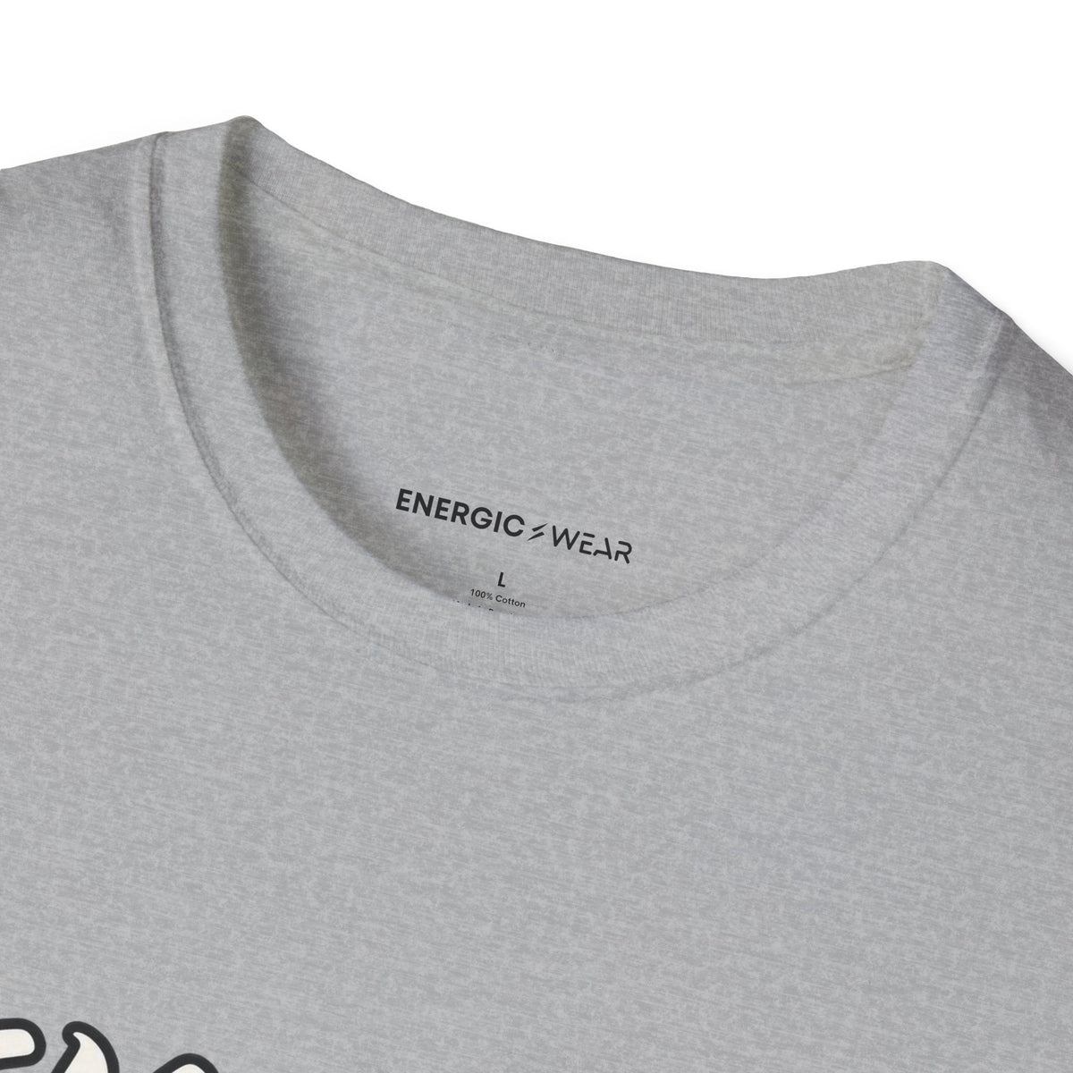 Graphic fitness T-shirt featuring the "I Make Room for the Next Woman" design.
