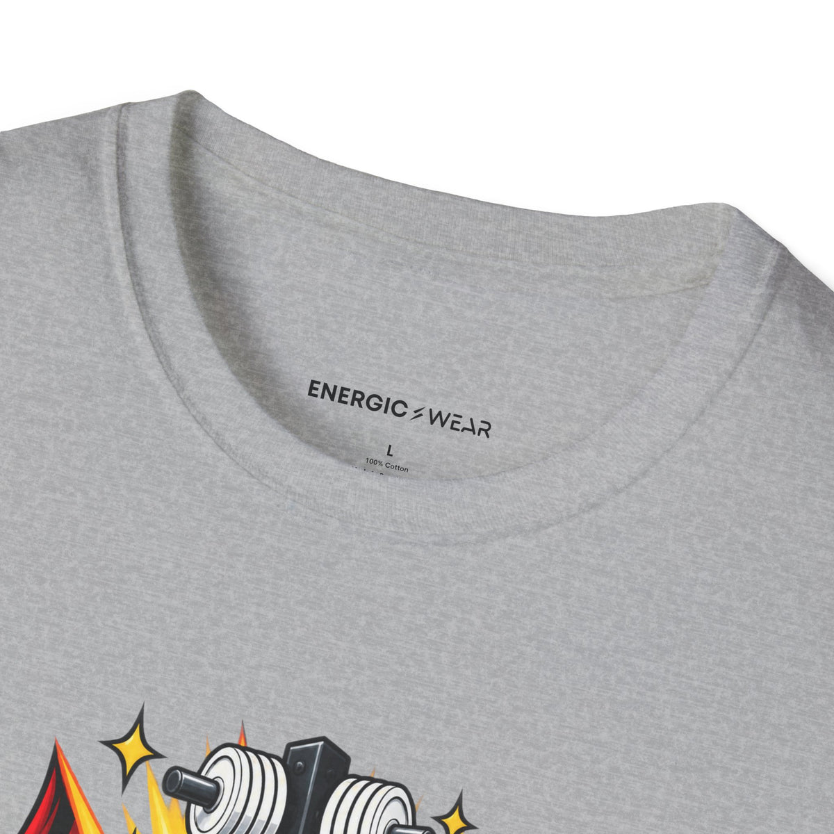 Graphic fitness T-shirt featuring the "Re-Racking Is My Plot Twist" design.