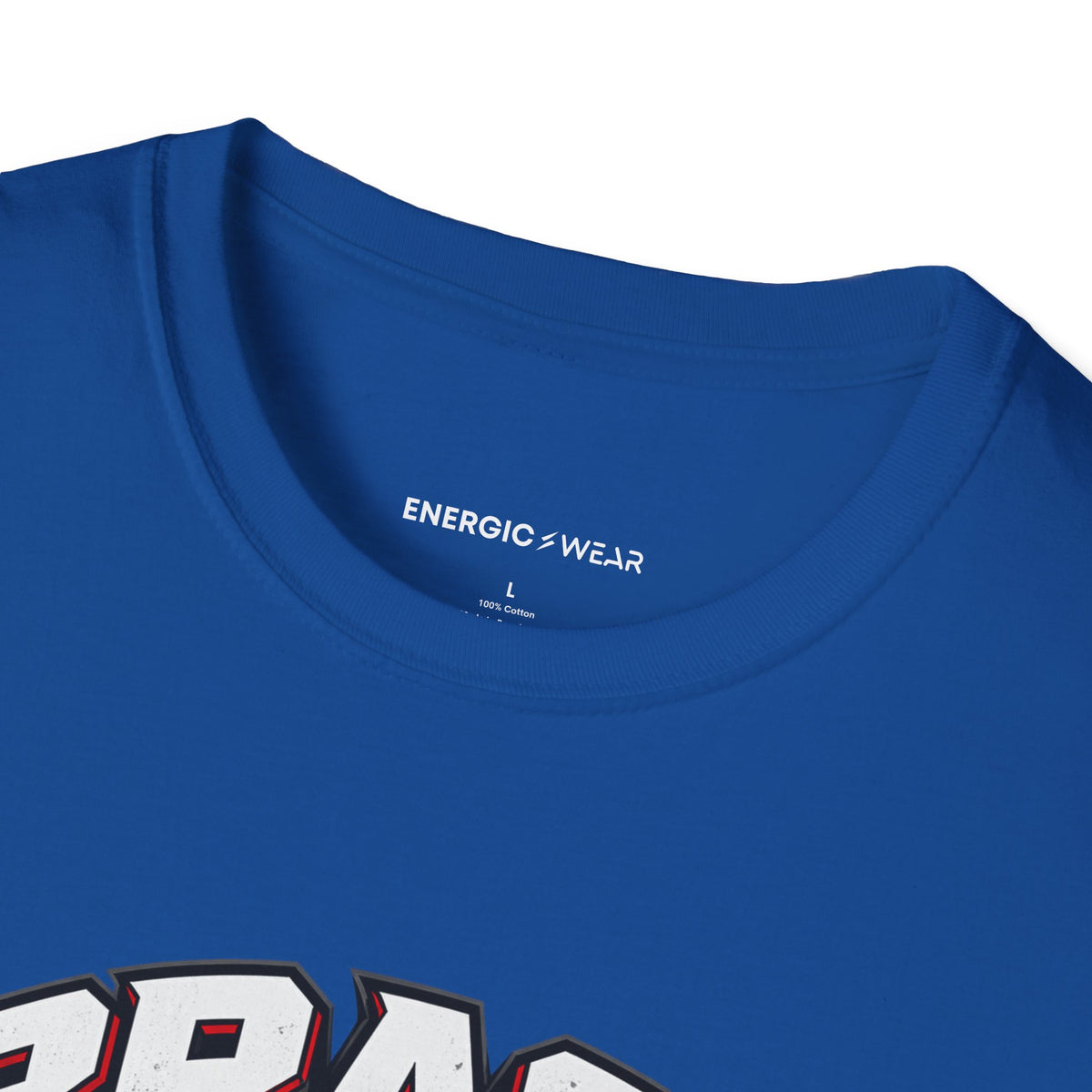 Graphic fitness T-shirt featuring the "Brace for the Work You Chose" design.