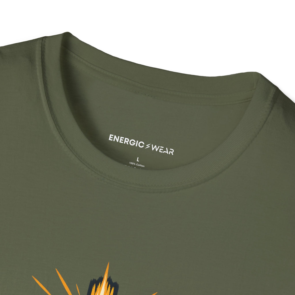 Graphic fitness T-shirt featuring the "Train for the Race Live for the Calling" design.