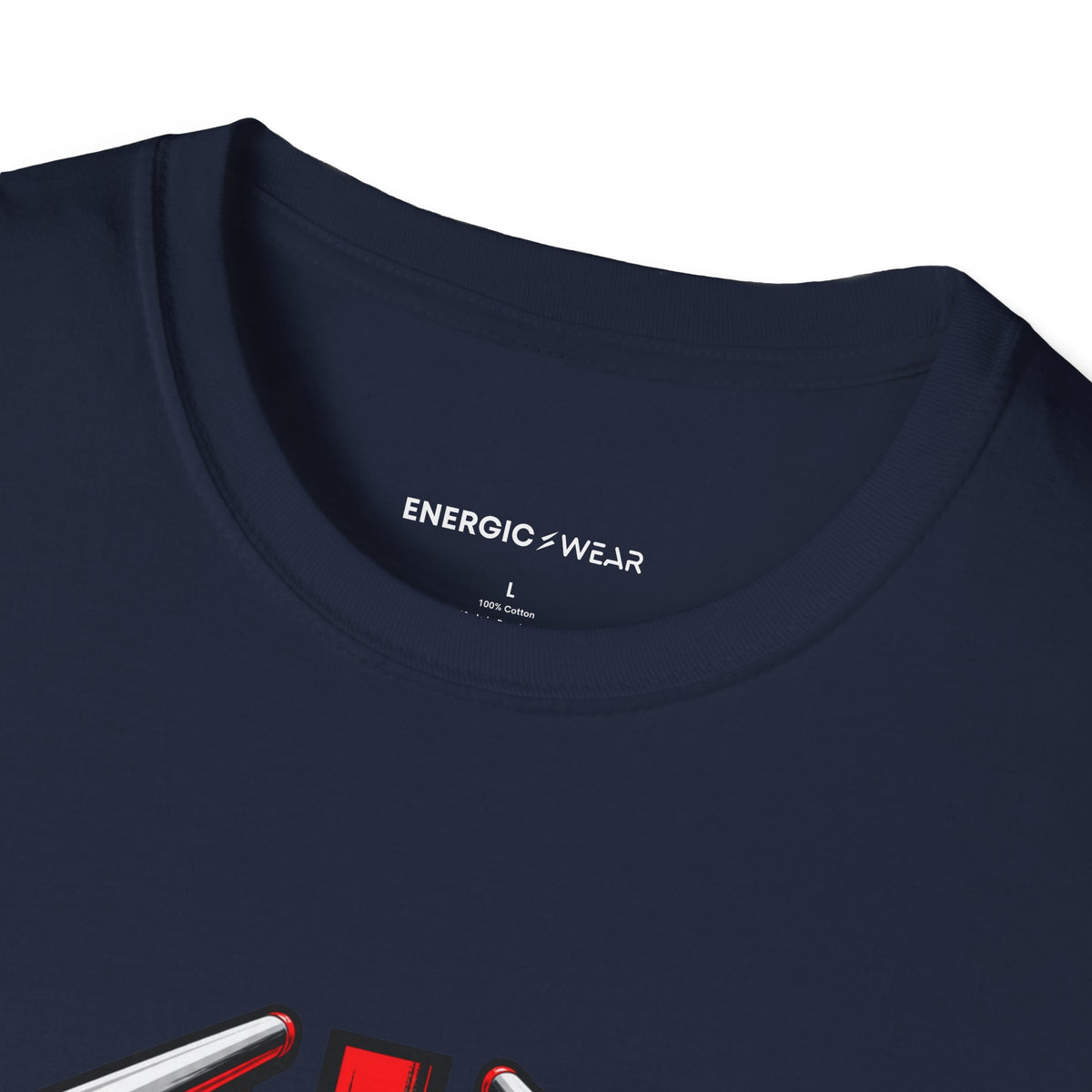 Graphic fitness T-shirt featuring the "Parallel Bars Singular Focus" design.