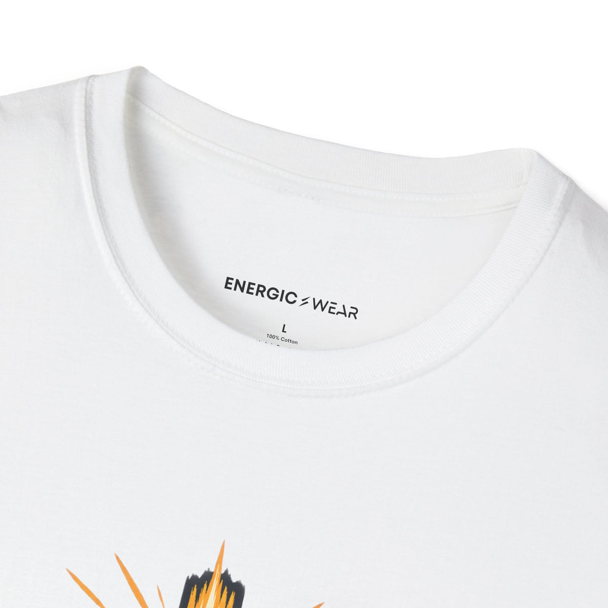 Graphic fitness T-shirt featuring the "Train for the Race Live for the Calling" design.