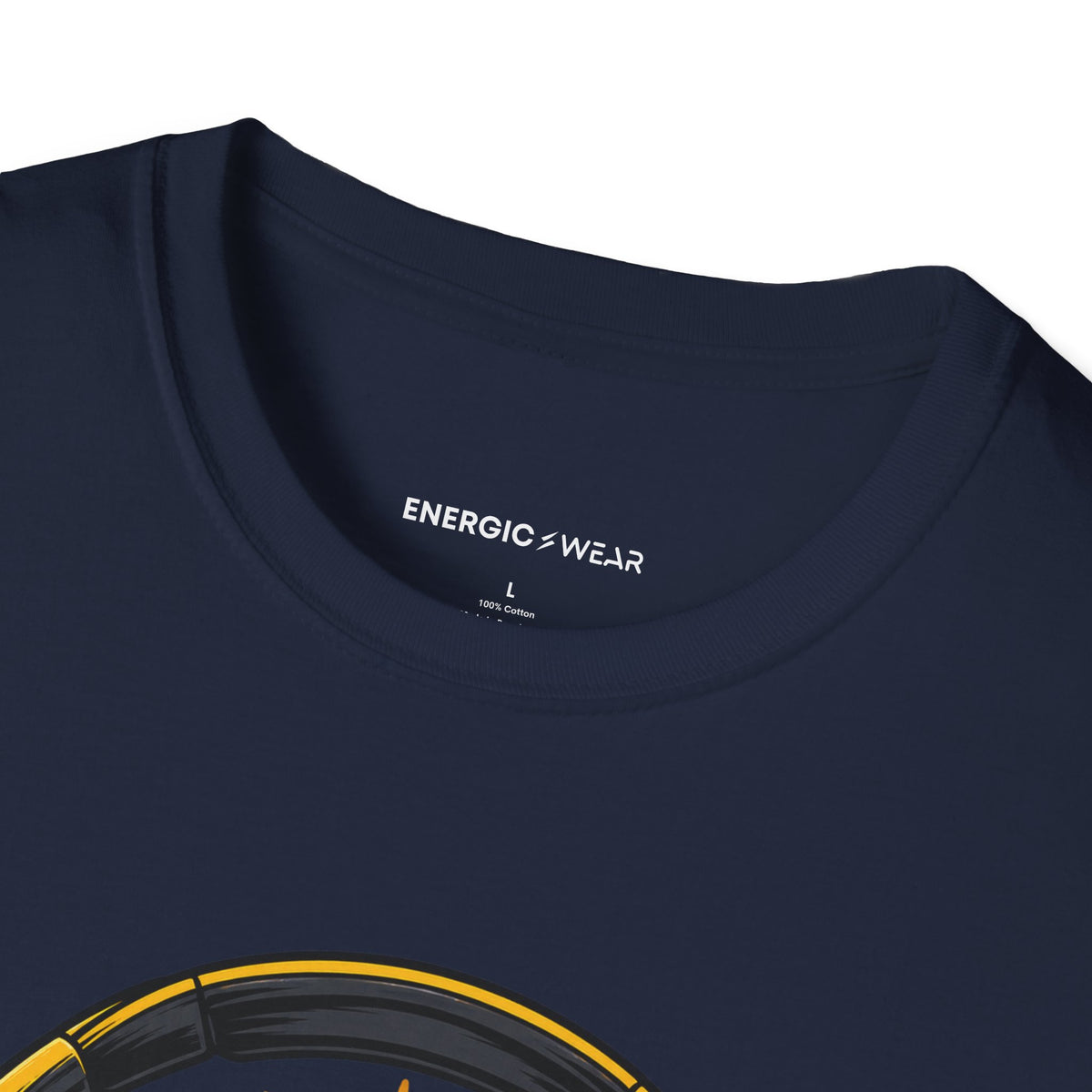 Graphic fitness T-shirt featuring the "Worship Has a Place on My Playlist" design.