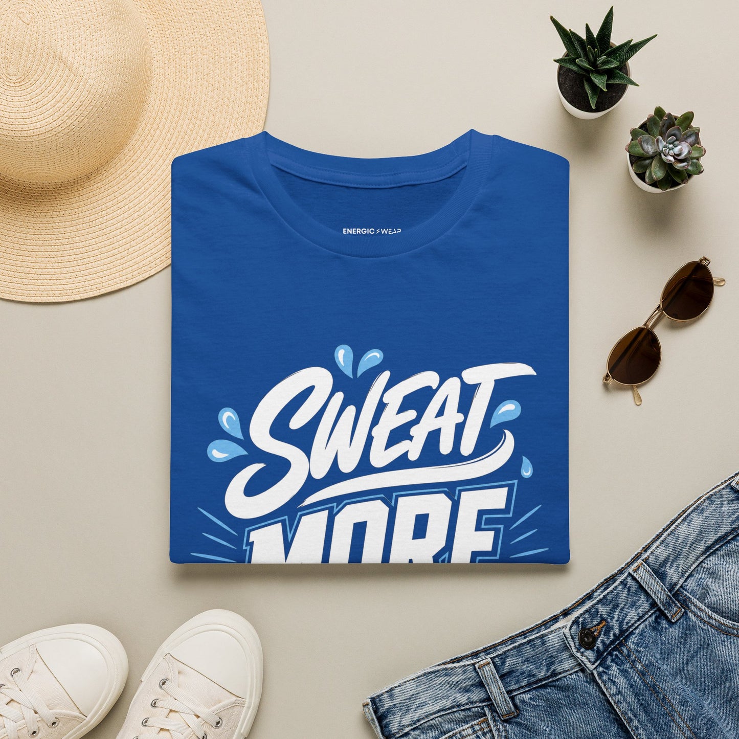 Sweat More, Stress Less T-Shirt