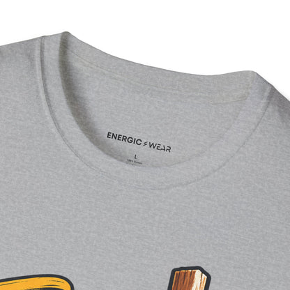 Graphic fitness T-shirt featuring the "Faith Meets Me at the Starting Line" design.