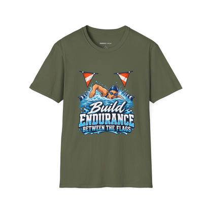 Build Endurance Between the Flags T-Shirt