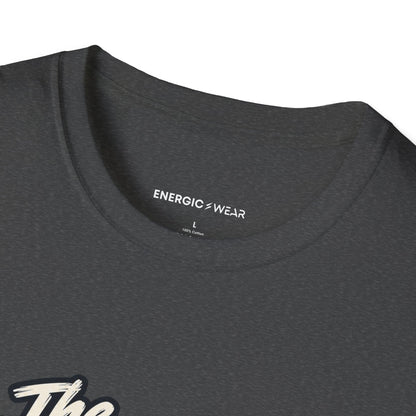 Graphic fitness T-shirt featuring the "The Second Half Is Still My Race" design.