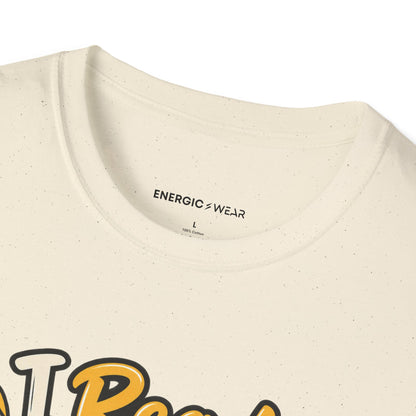 Graphic fitness T-shirt featuring the "I Read Recipes Like Training Programs" design.