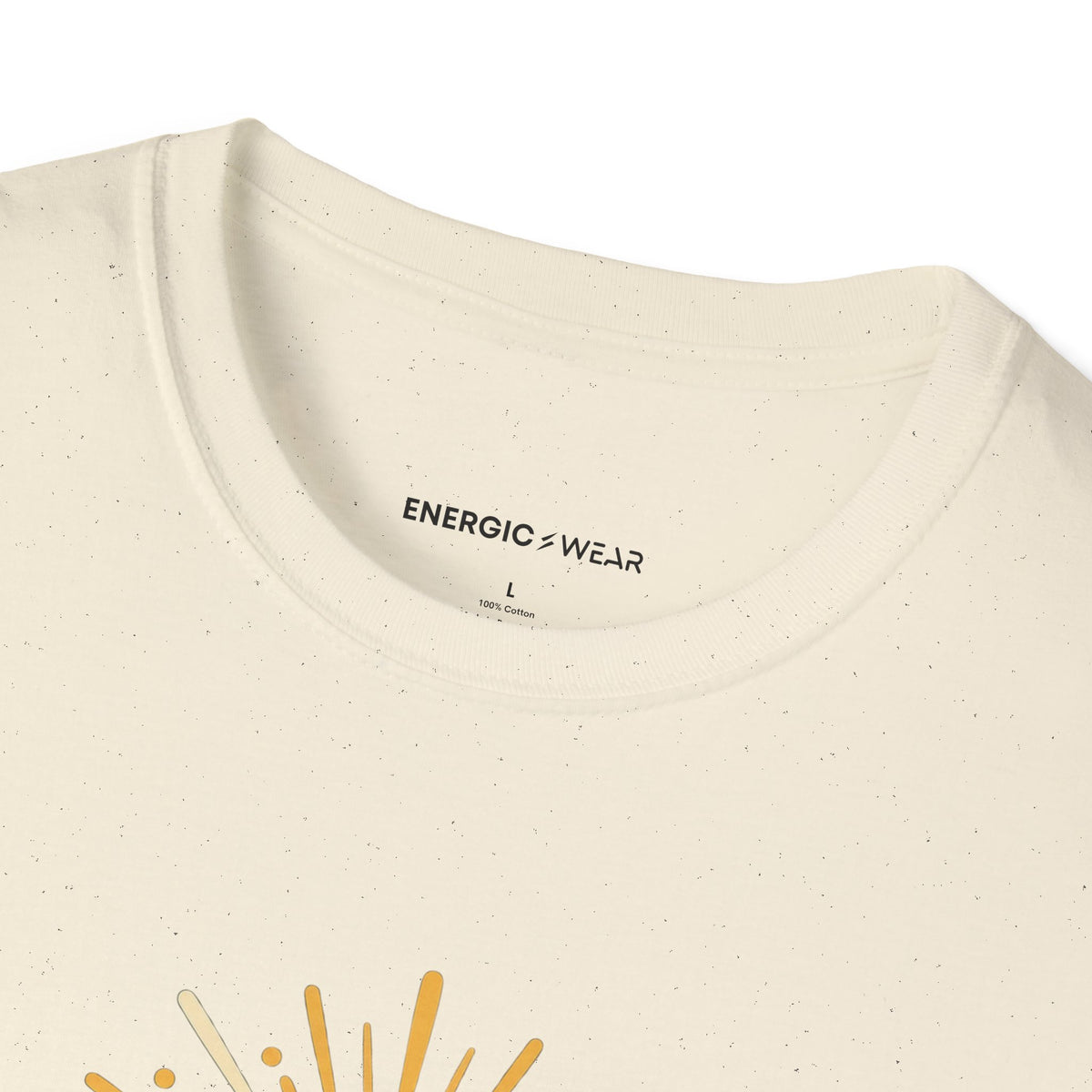 Graphic fitness T-shirt featuring the "My Breathing Sets the Tempo" design.