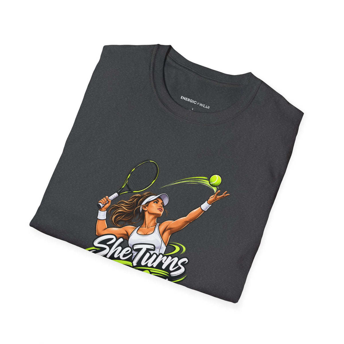 She Turns the Toss into a Winning Serve T-Shirt