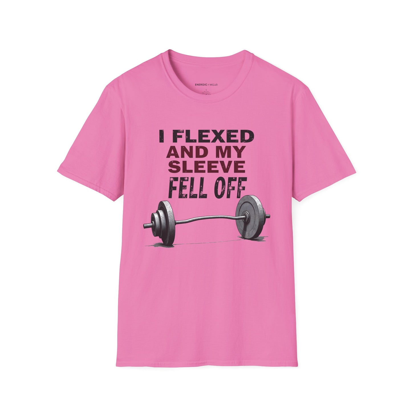 I FLEXED And My SLEEVES FELL Off! Funny Fitness Tee