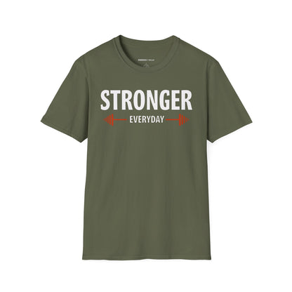 Stronger Everyday! TShirt – Motivation Tee
