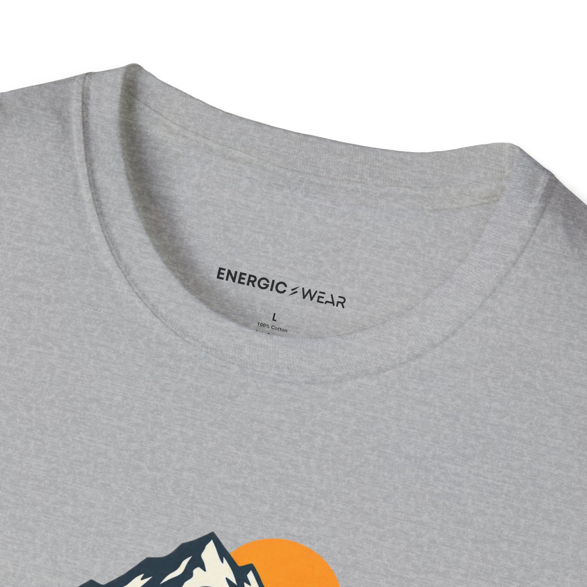 Graphic fitness T-shirt featuring the "Her Hiking Pack Has a Strong Foundation" design.