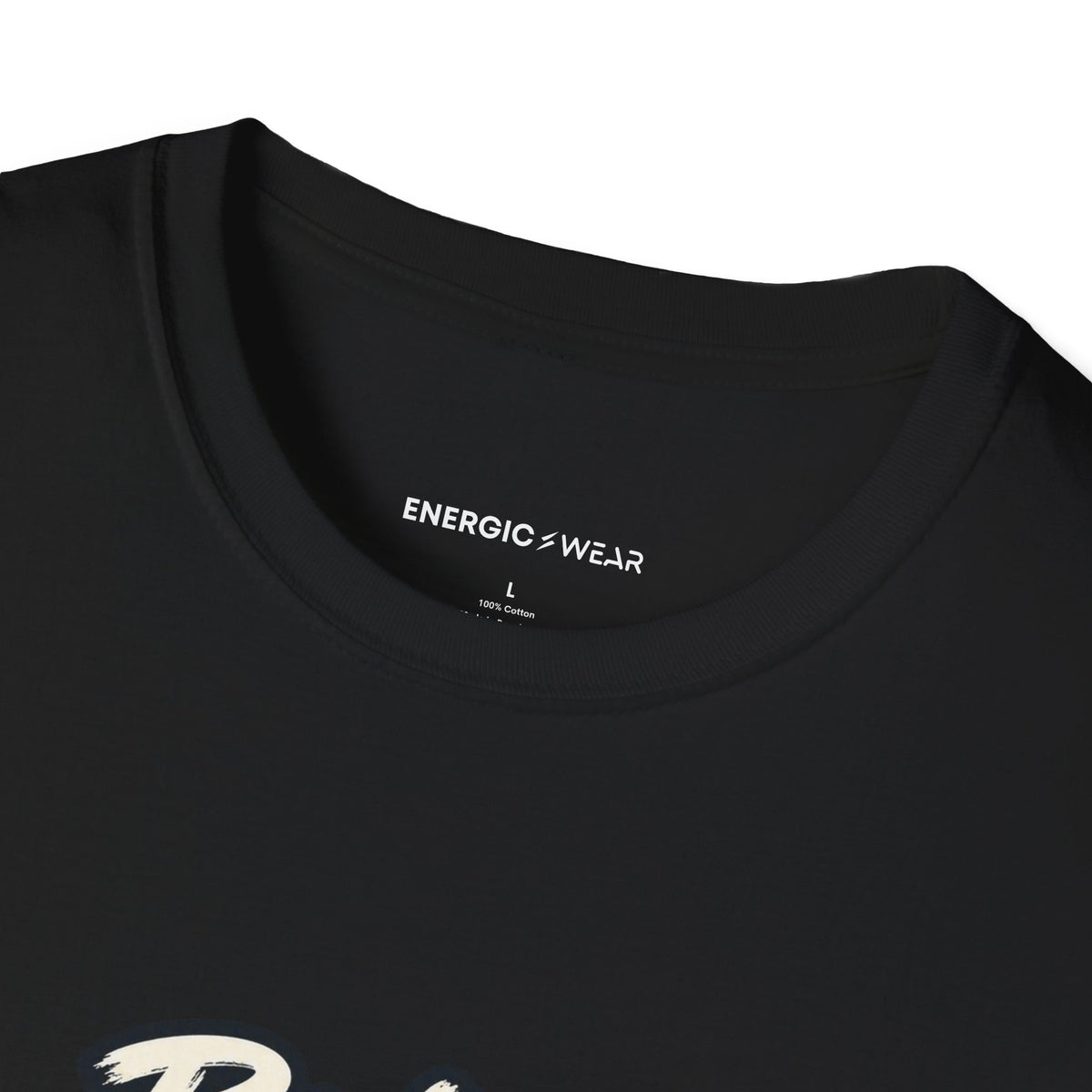 Graphic fitness T-shirt featuring the "Bring Patience to the Plateau" design.
