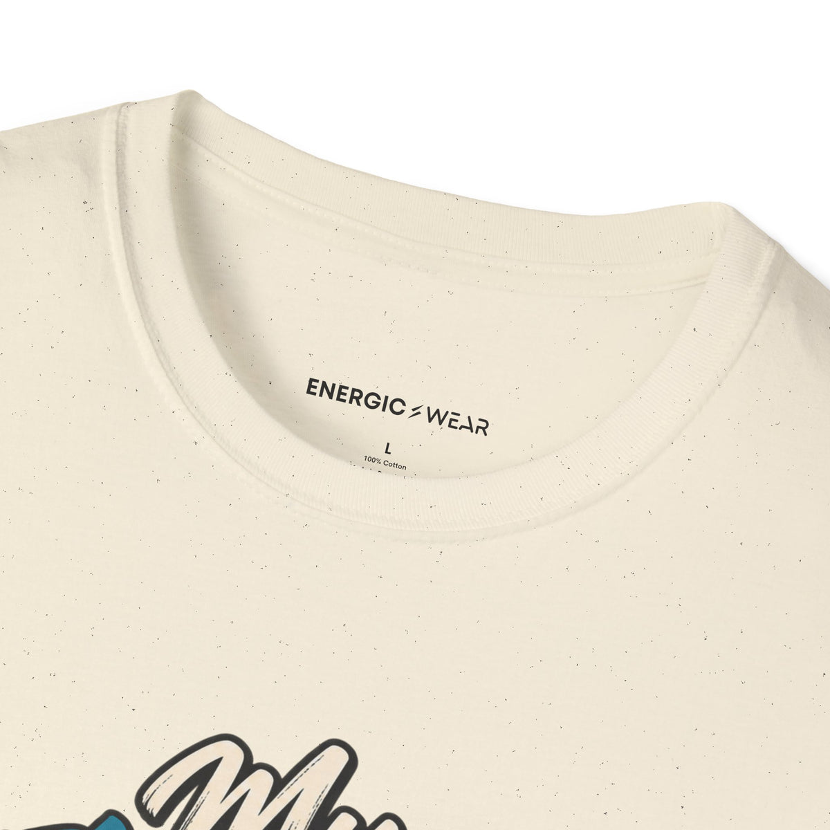 Graphic fitness T-shirt featuring the "My Strength Can Be Loud or Quiet" design.