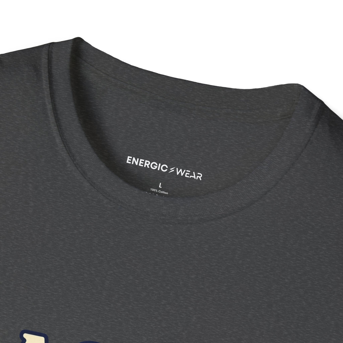 Graphic fitness T-shirt featuring the "A Quiet Morning Can Still Move You" design.