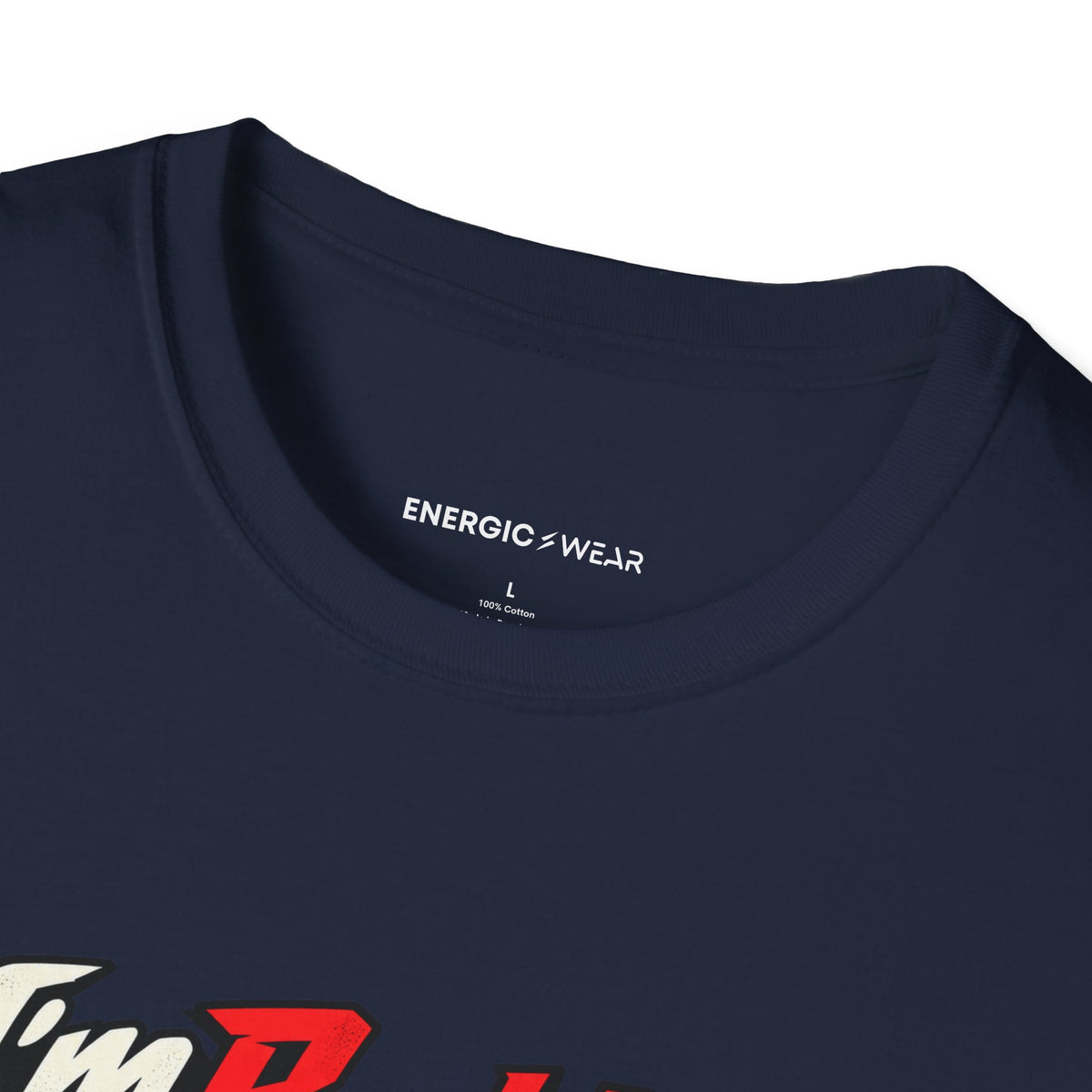 Graphic fitness T-shirt featuring the "I'm Building the Athlete I Used to Watch" design.