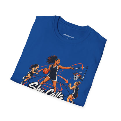 She Calls the Play and Takes the Shot T-Shirt