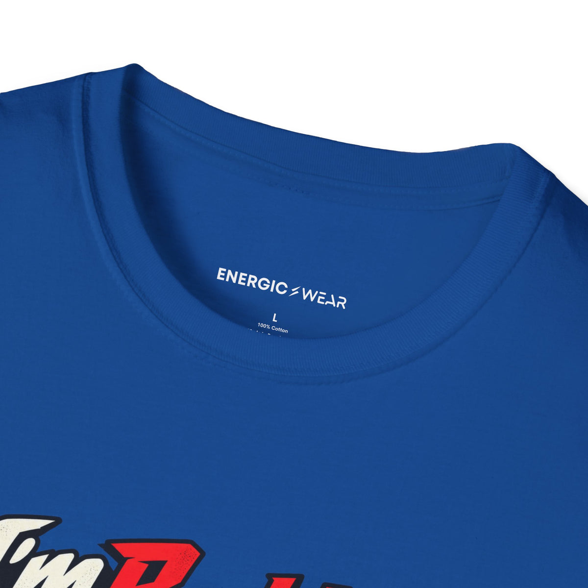 Graphic fitness T-shirt featuring the "I'm Building the Athlete I Used to Watch" design.