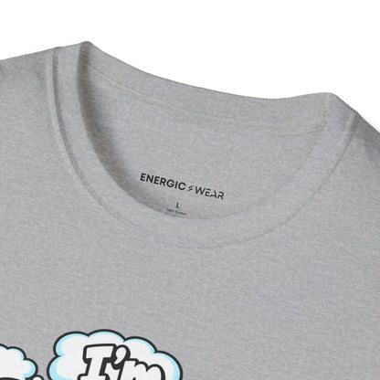 Graphic fitness T-shirt featuring the "I'm Between Sets and Several Life Decisions" design.