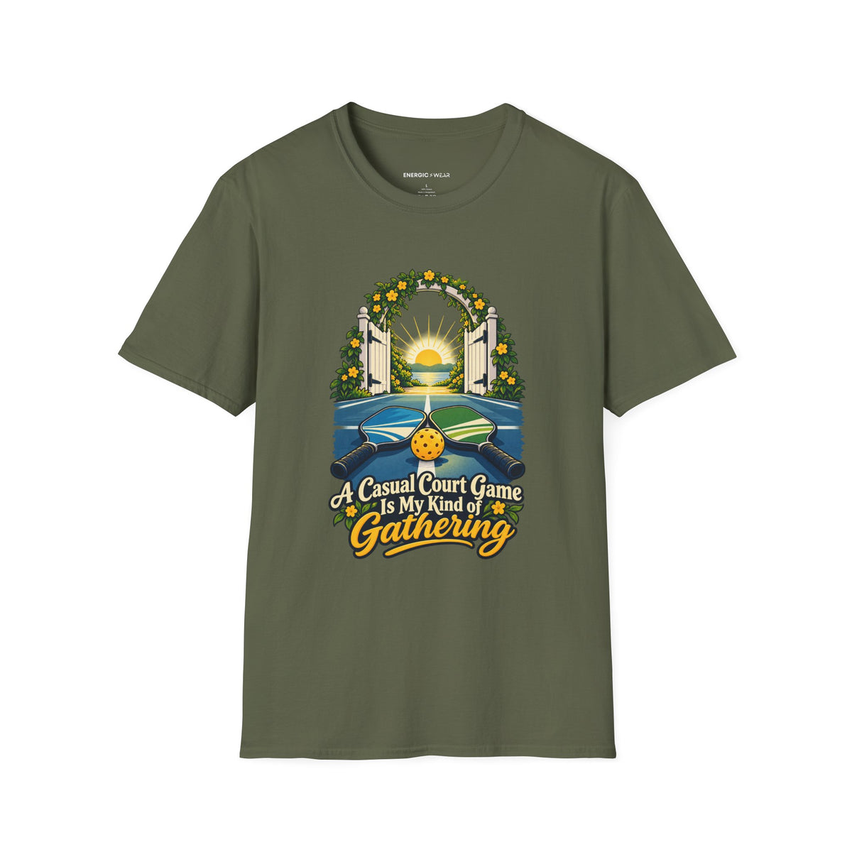 A Casual Court Game Is My Kind of Gathering T-Shirt